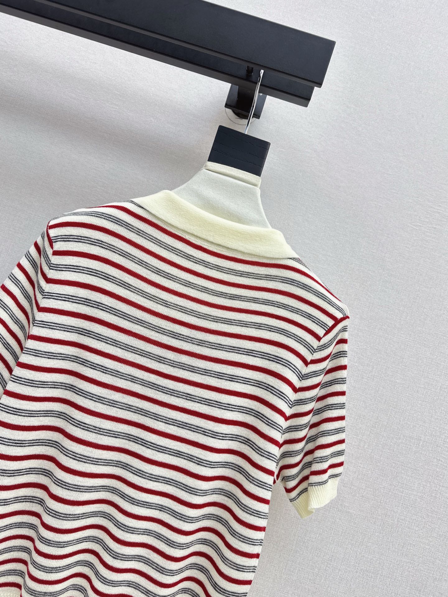 25SS KNITTED WOOL POLO