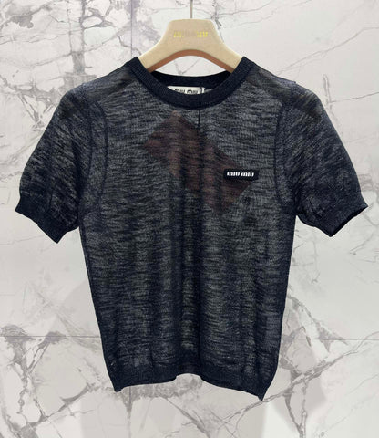 25SS KNITTED T-SHIRT