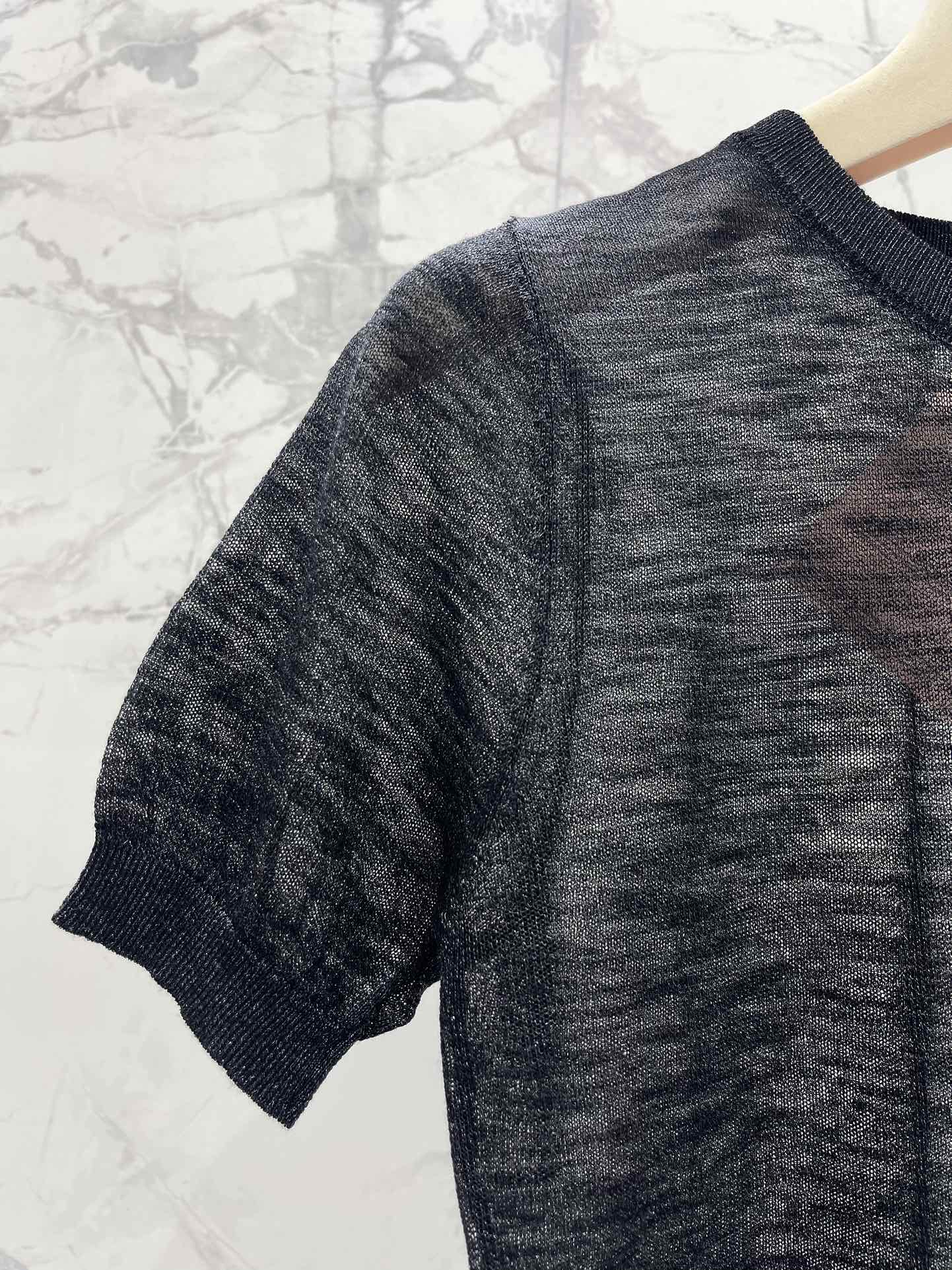 25SS KNITTED T-SHIRT