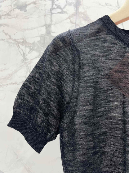 25SS KNITTED T-SHIRT