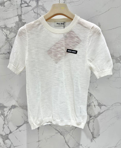 25SS KNITTED T-SHIRT