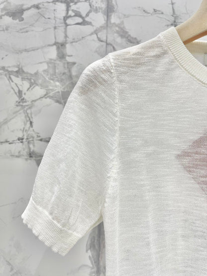 25SS KNITTED T-SHIRT