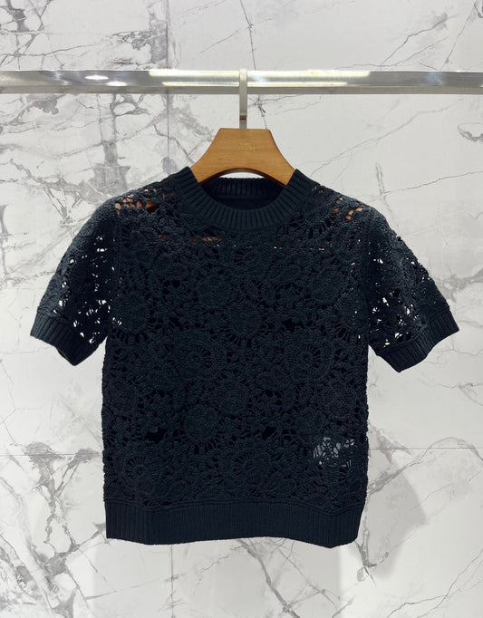 25ss hollow t-shirt