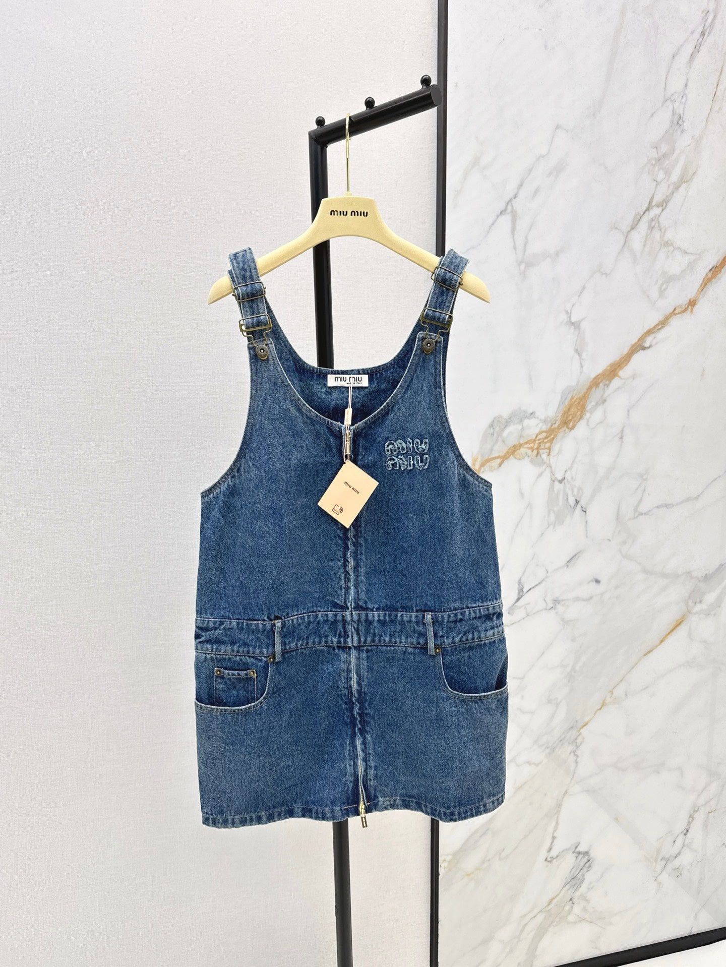 25SS denim overall