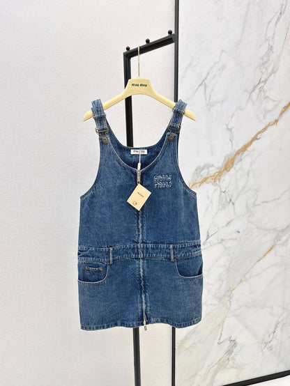 25SS denim overall