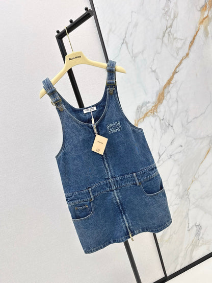 25SS denim overall