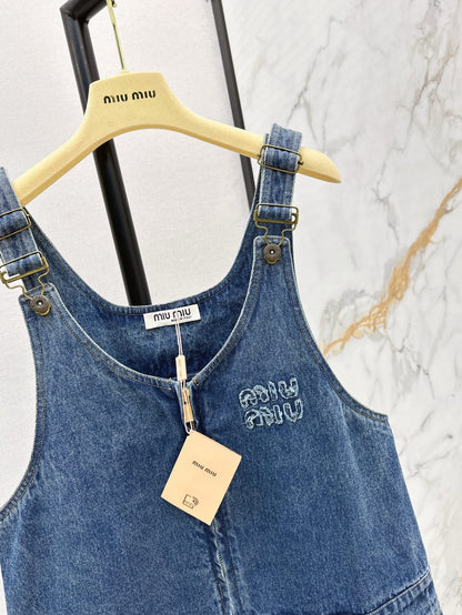 25SS denim overall