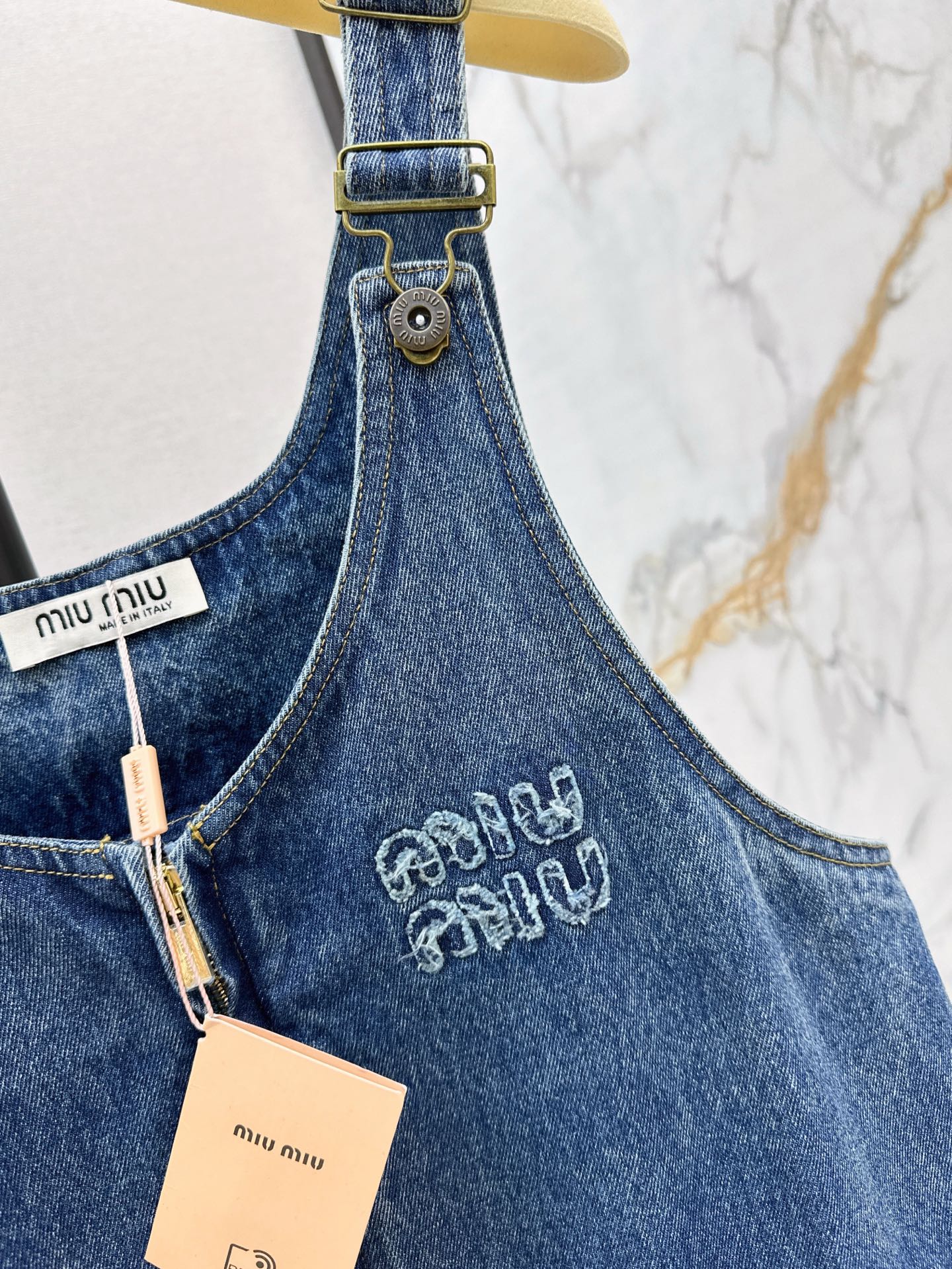 25SS denim overall
