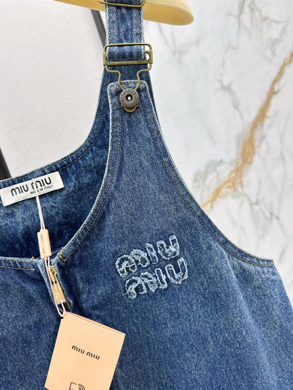 25SS denim overall
