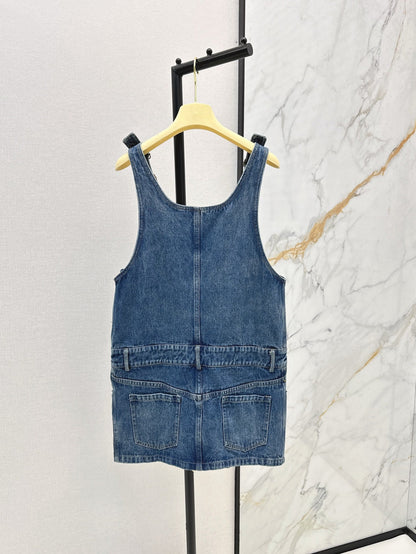 25SS denim overall