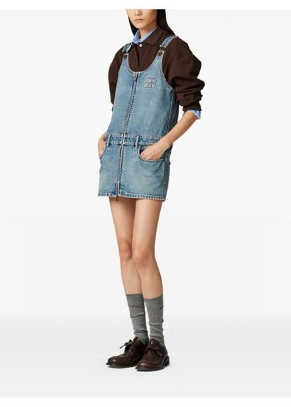 25SS denim overall