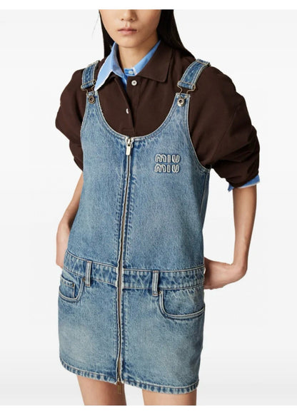 25SS denim overall