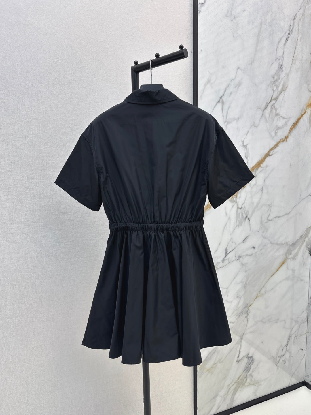 25SS drawstring shirt dress