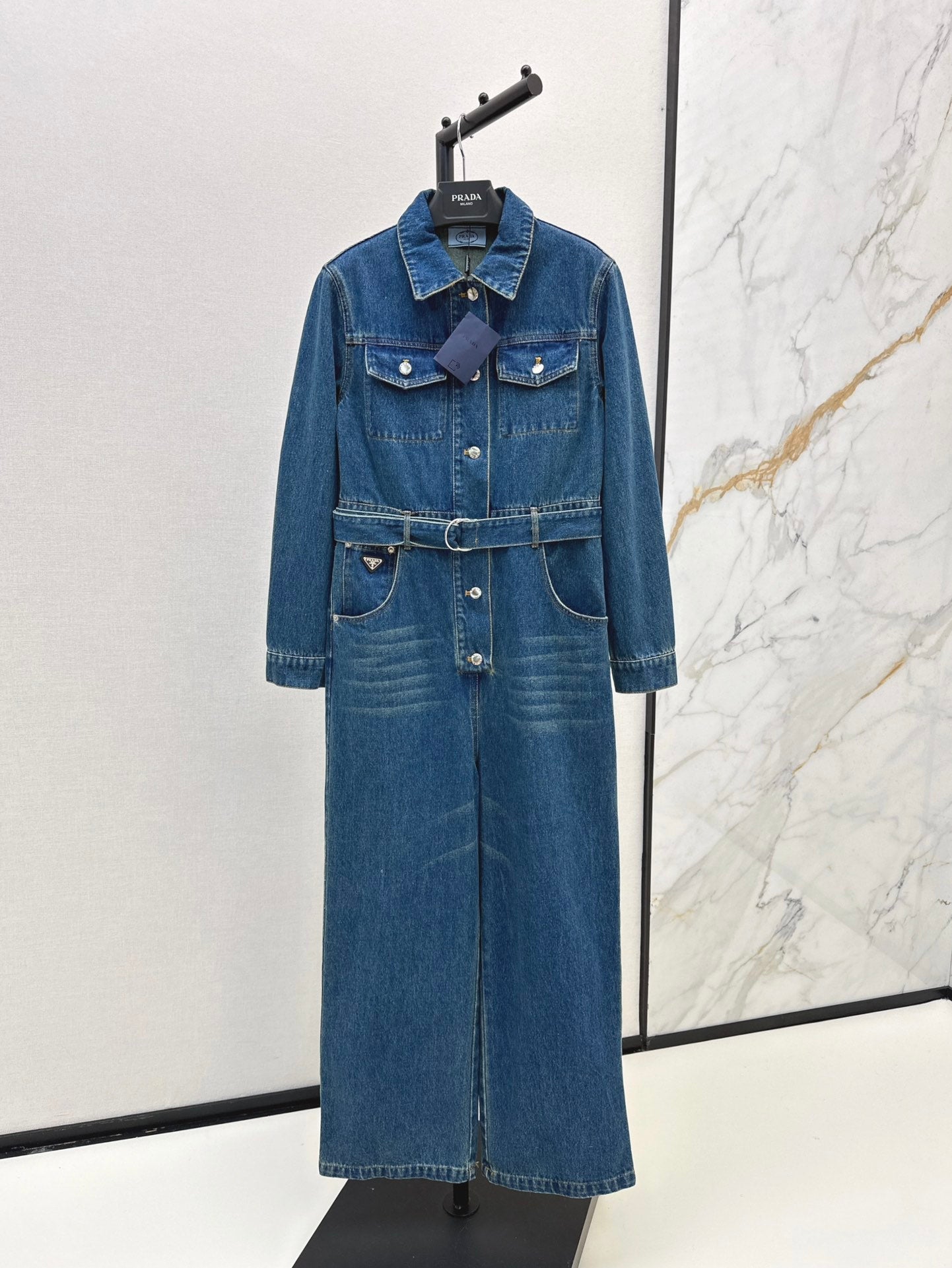 25ss cargo denim overall