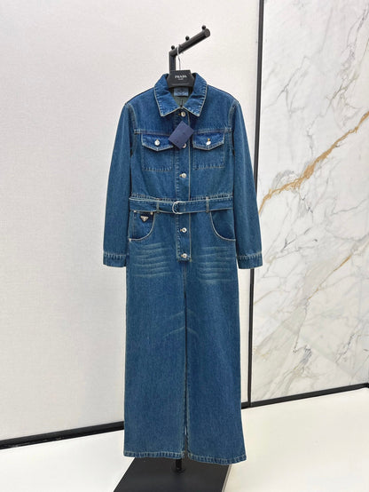 25ss cargo denim overall