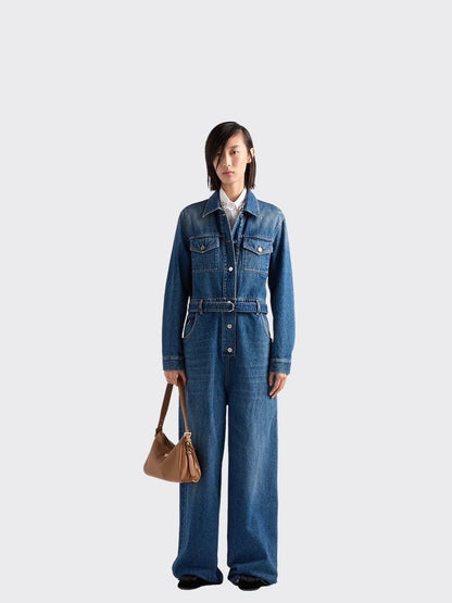 25ss cargo denim overall