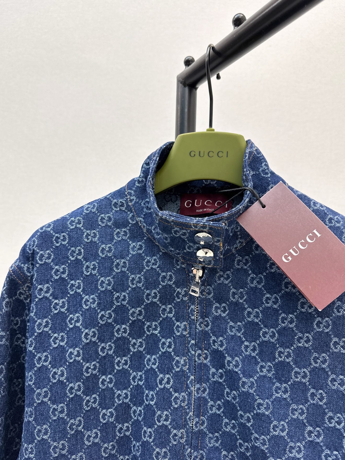 25ss jacquard denim jacket