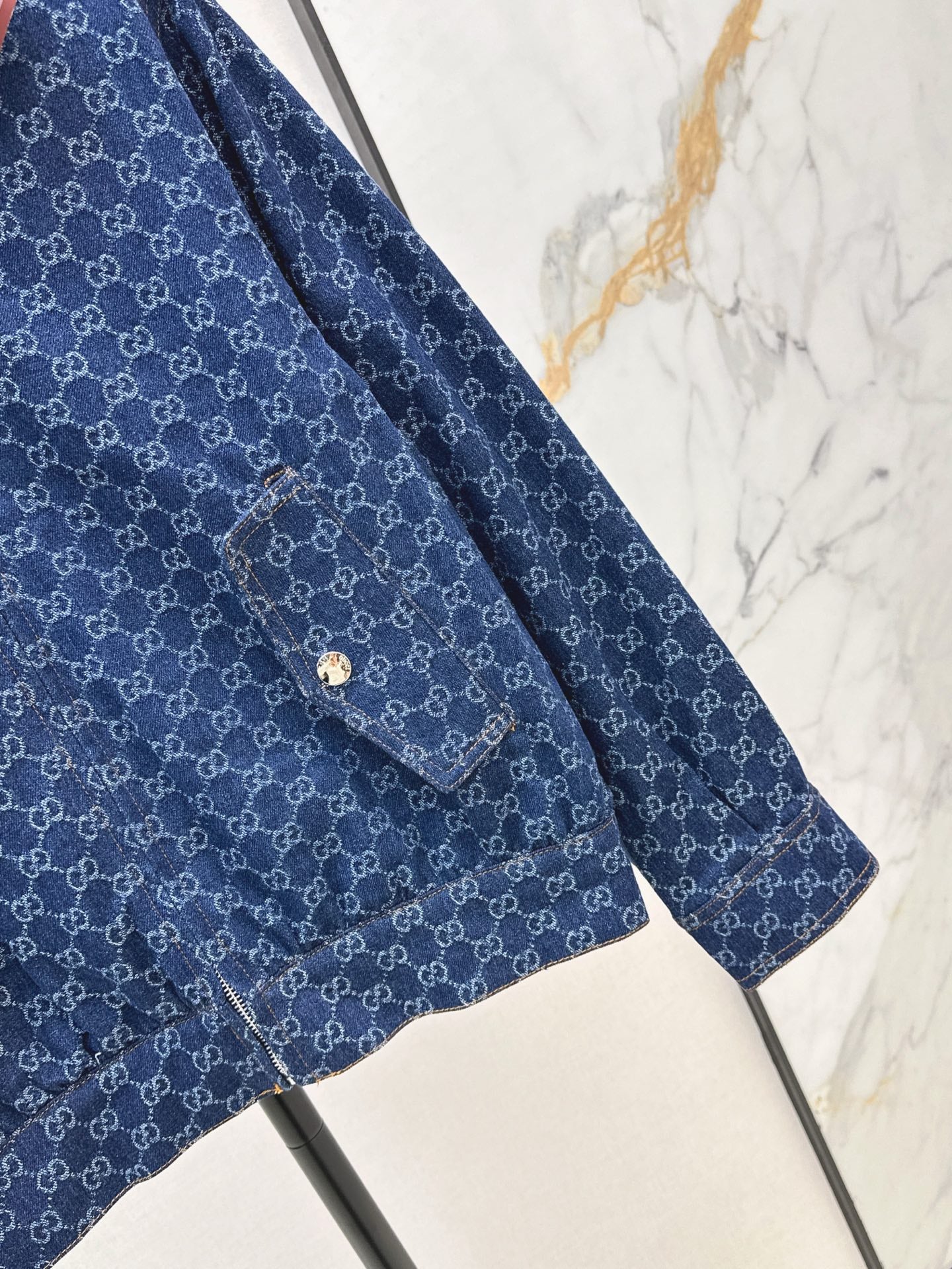25ss jacquard denim jacket
