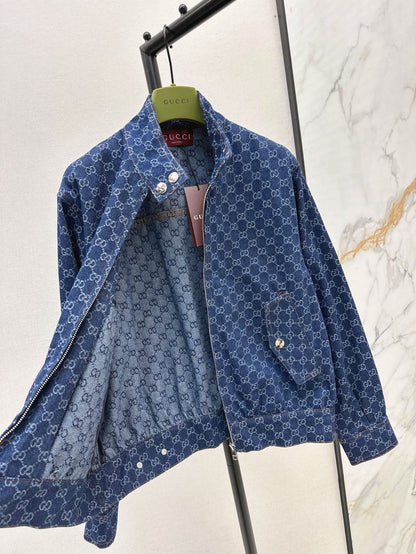 25ss jacquard denim jacket