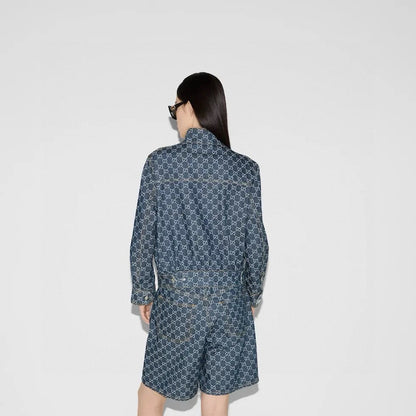 25ss jacquard denim jacket