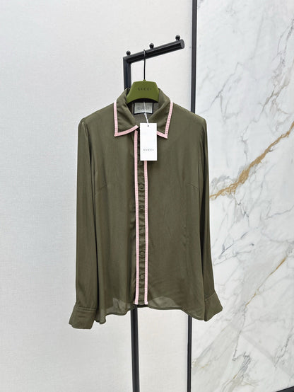 25ss silk buttons shirt