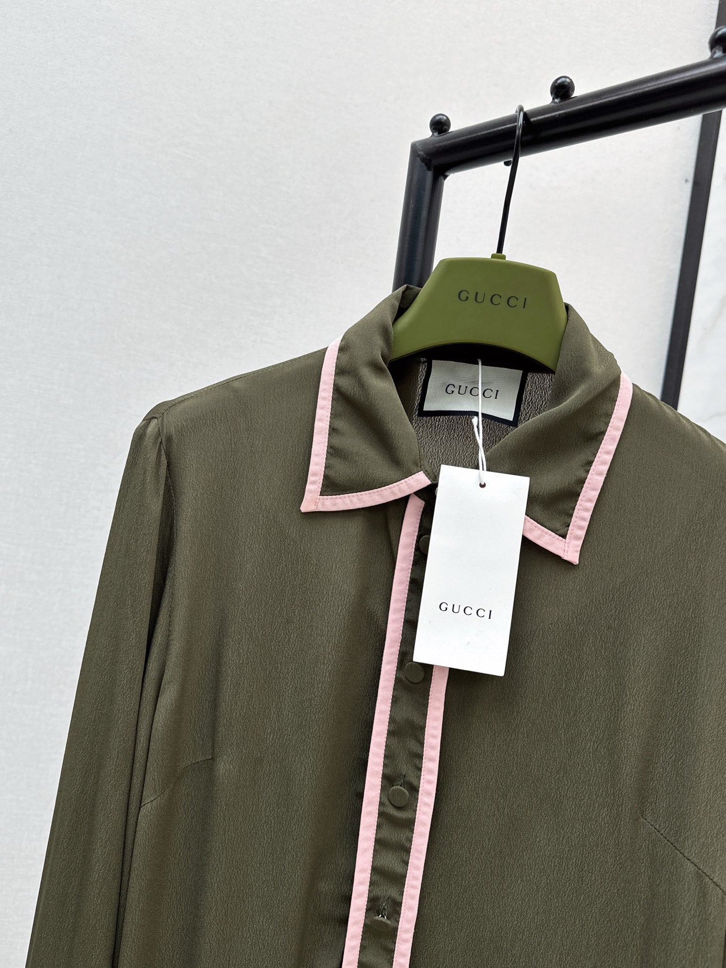 25ss silk buttons shirt