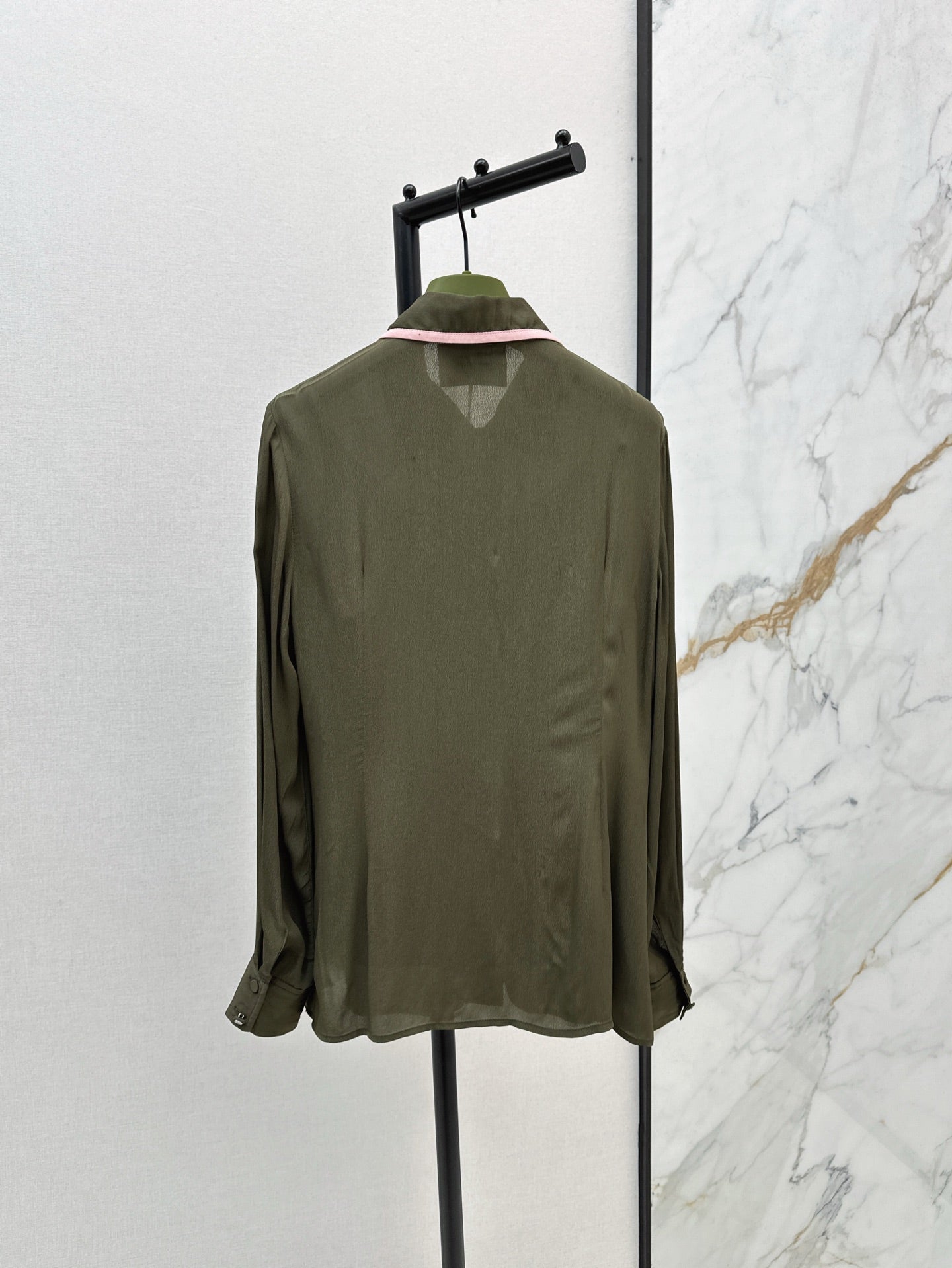 25ss silk buttons shirt