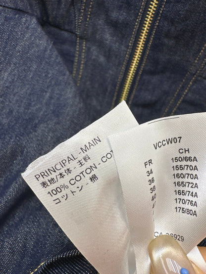 L 25ss denim sleeveless dress