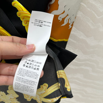 25ss printed silk shirt