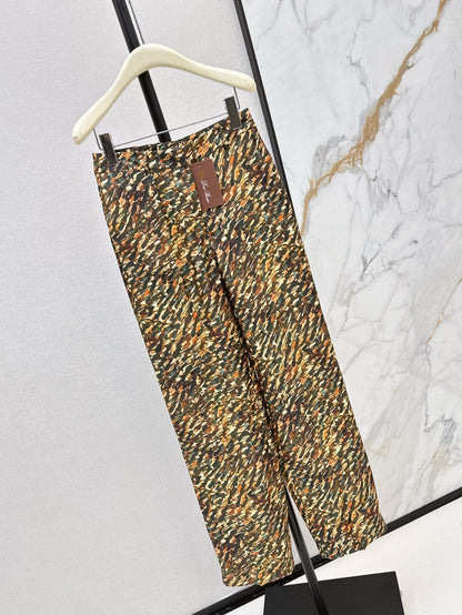 25ss printed pants