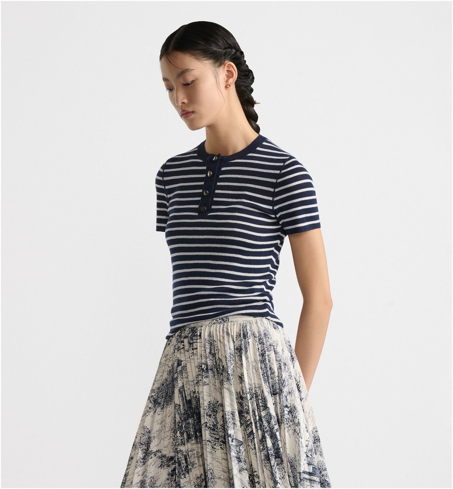 D 25ss knitted t-shirt