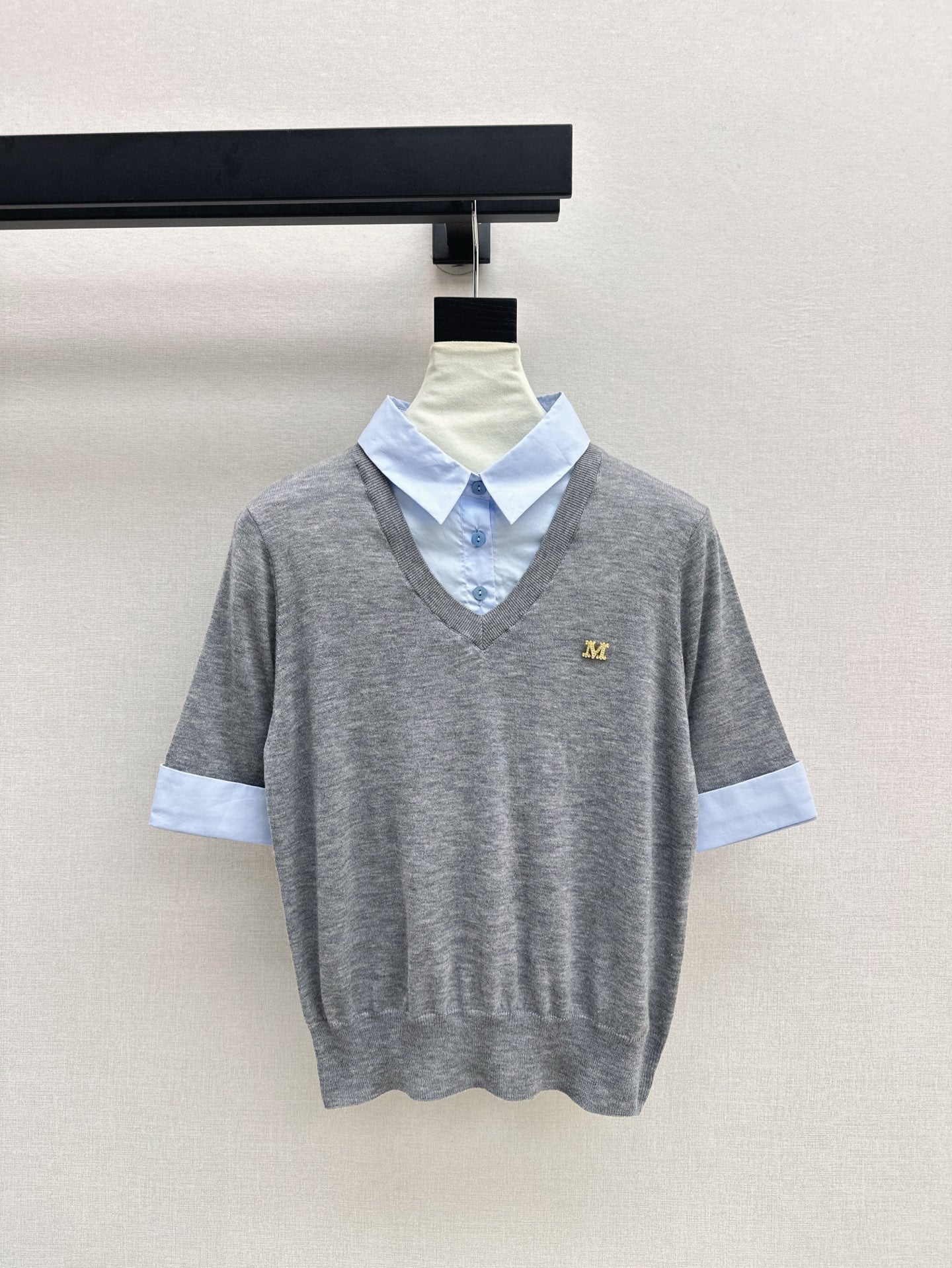 Ma 25ss knitted polo