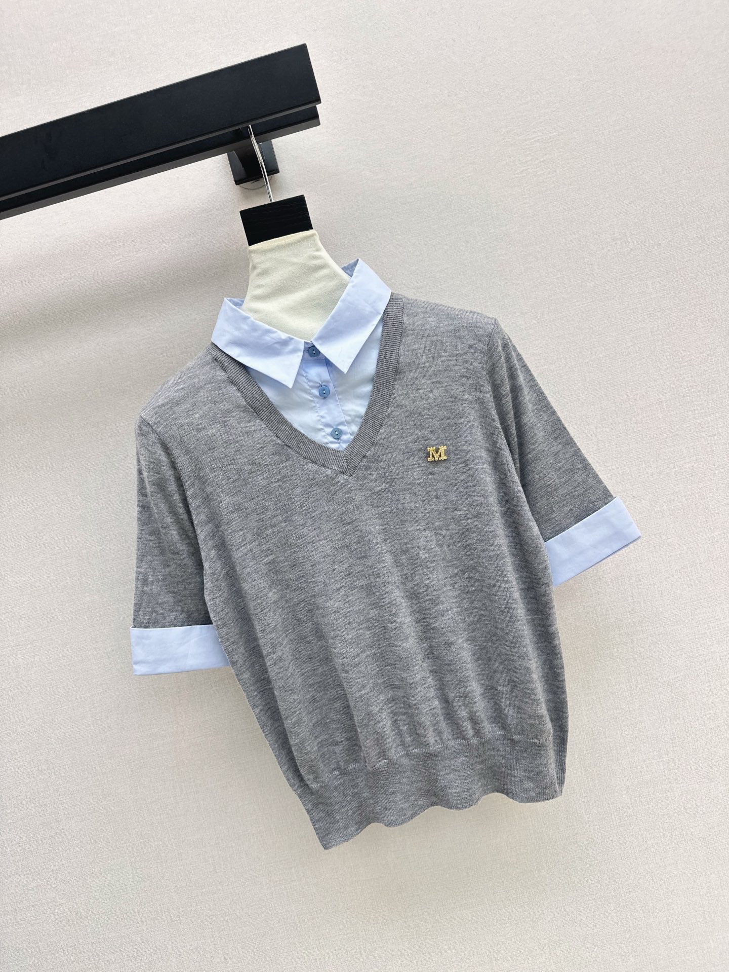 Ma 25ss knitted polo