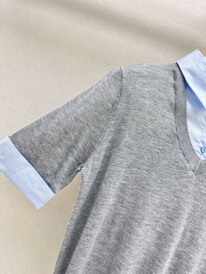 Ma 25ss knitted polo