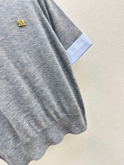 Ma 25ss knitted polo