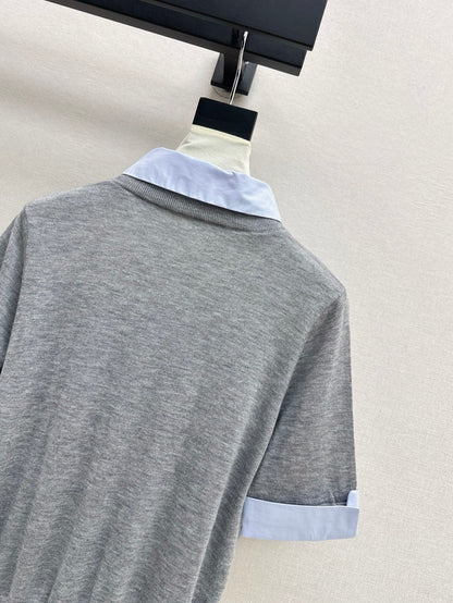 Ma 25ss knitted polo