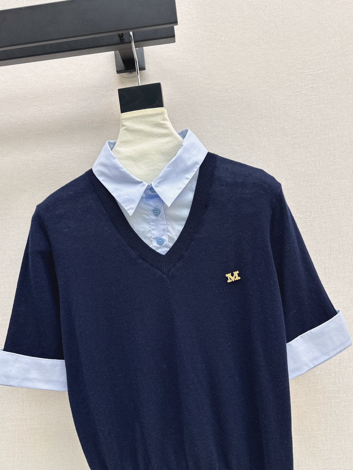 Ma 25ss knitted polo
