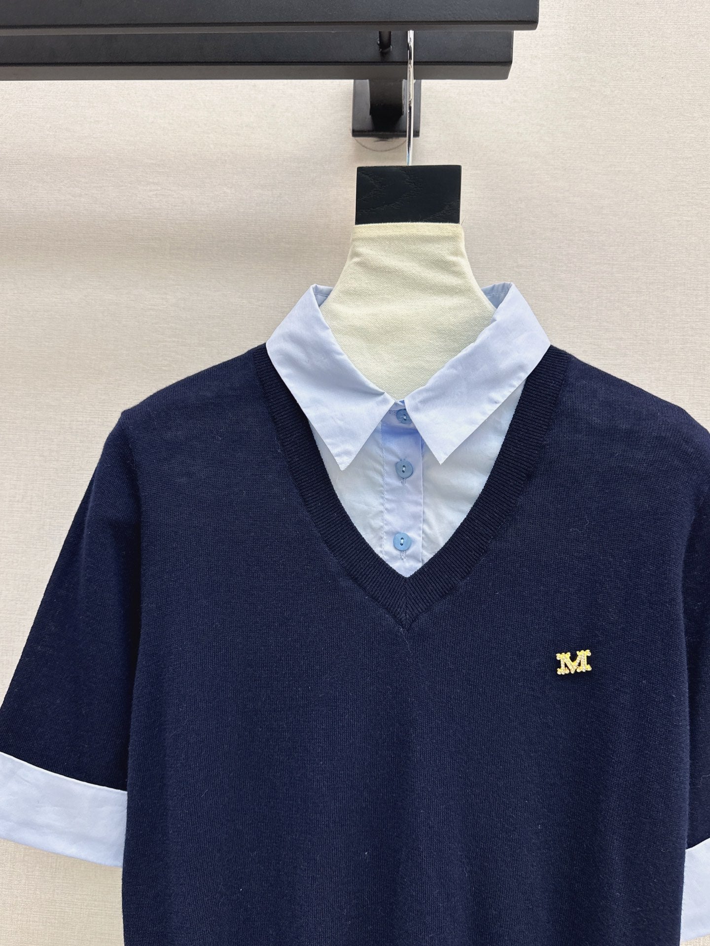 Ma 25ss knitted polo