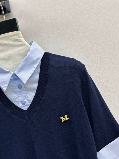 Ma 25ss knitted polo