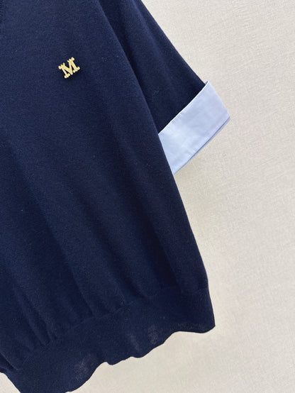 Ma 25ss knitted polo