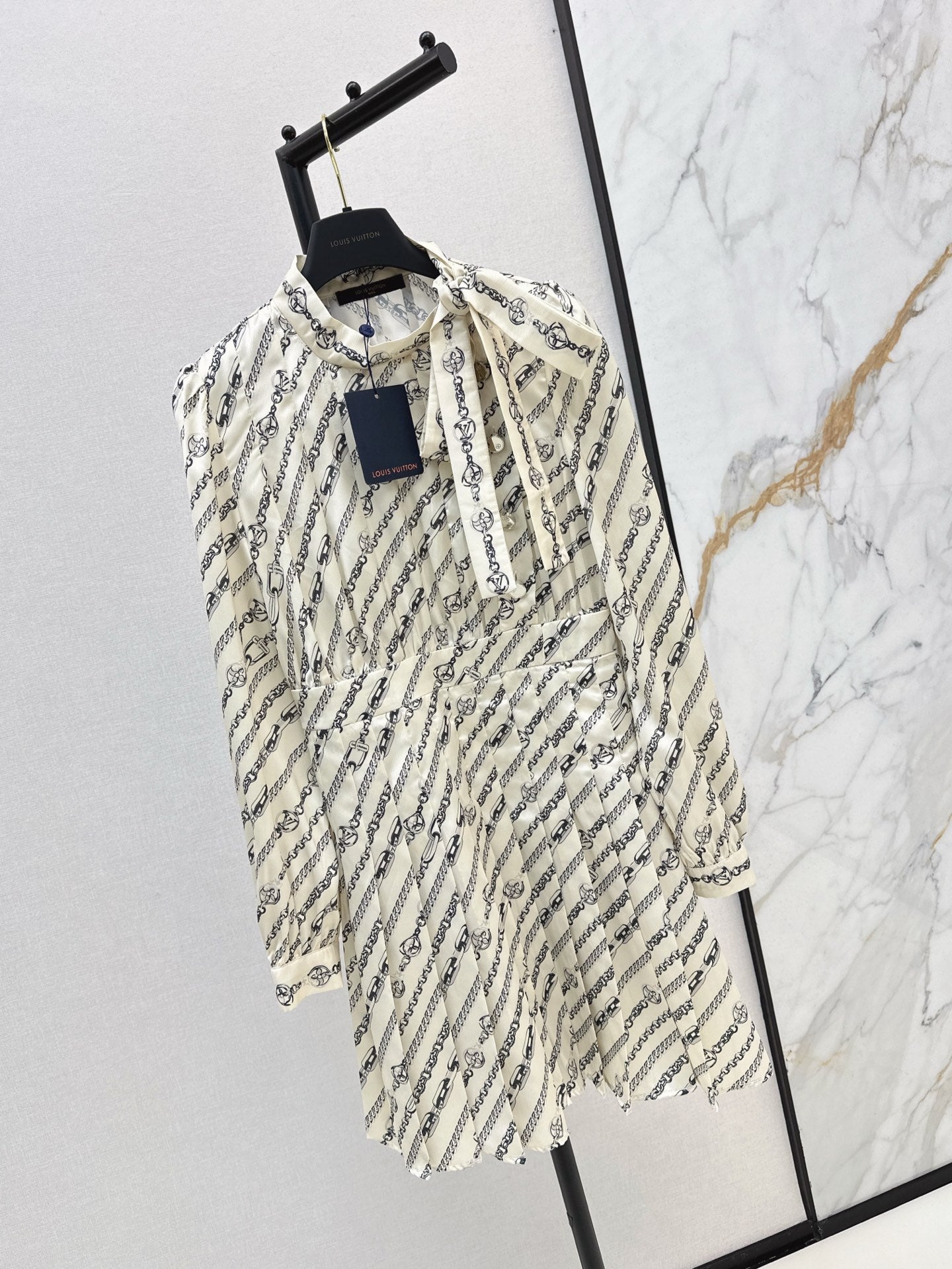 L 25ss printed dress