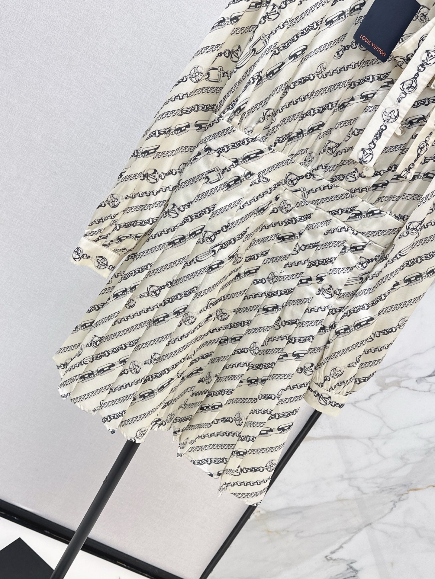 L 25ss printed dress