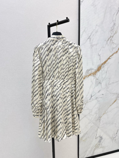 L 25ss printed dress