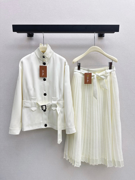 Lo 25ss coat skirt suit