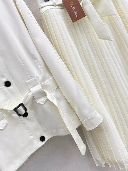 Lo 25ss coat skirt suit