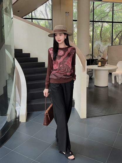 H 25ss knitted shirt