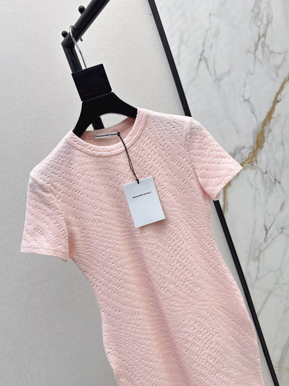 Ale 25ss jacquard dress