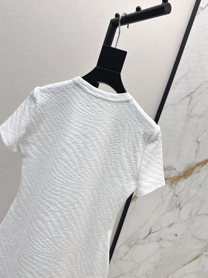 Ale 25ss jacquard dress