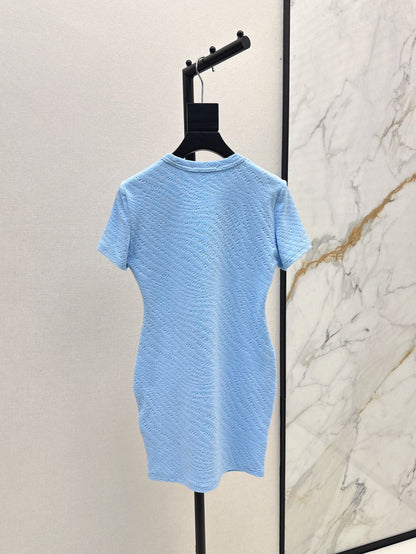 Ale 25ss jacquard dress