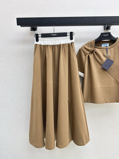 P 25ss tee skirt suit